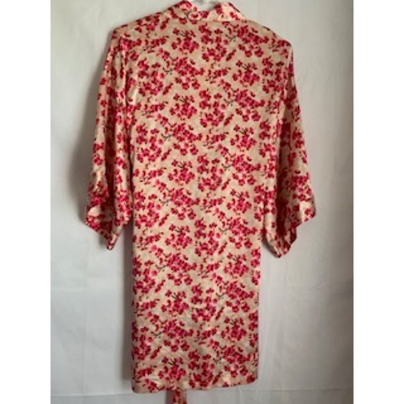 Victoria's Secret Pink Floral Robe with pockets Size S/M - Picture 2 of 6
